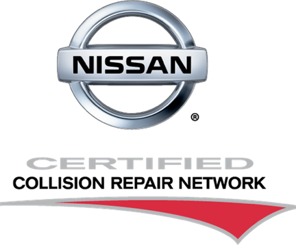 nissan certified collision repair logo